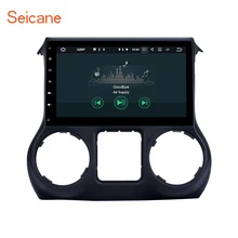 Seicane 10,1 дюймов Android 7,1 автомобилей Радио gps навигационная система для 2011-2016 JEEP Wrangler с Поддержка bluetooth Зеркало Ссылка