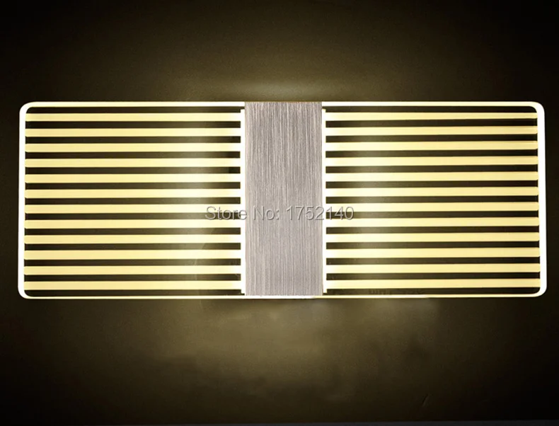 Morden transparent PMMA plexiglass Led wall lamp, bedroom bedside lamp, balcony wall lamp, modern brief  background wall light (9)