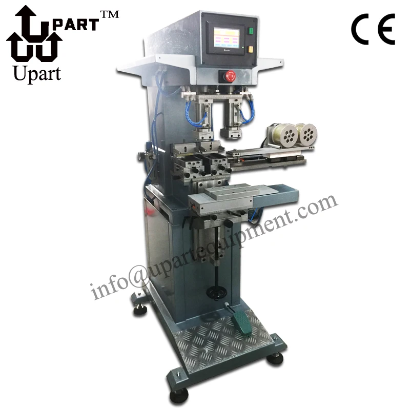 

automatic 2 color tampon machine(PLC Controller, pads independence, automatic clean system )