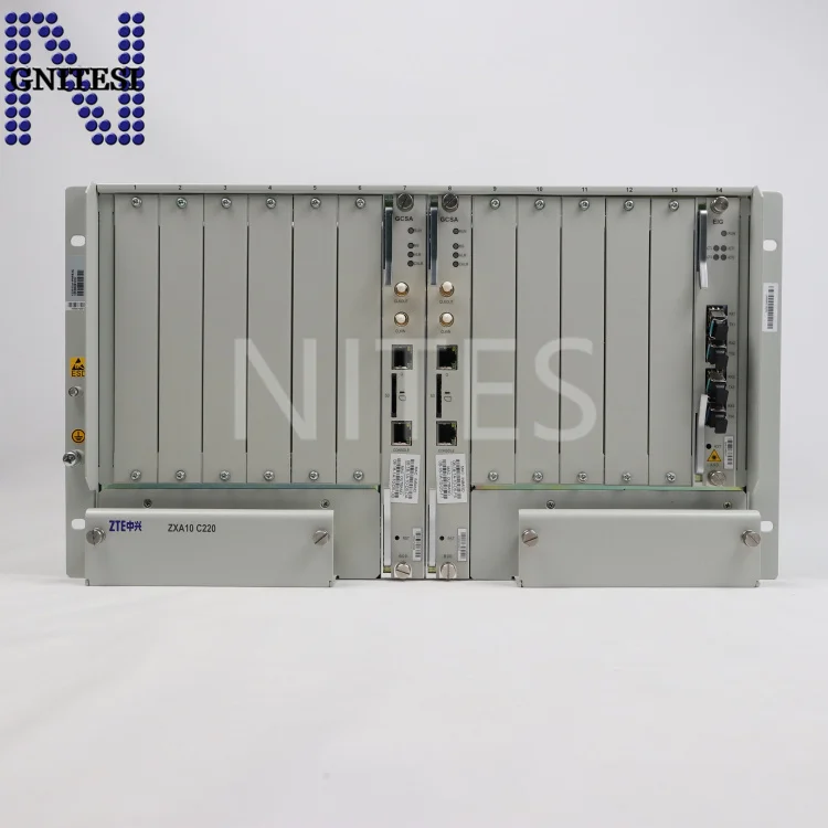 Оригинальный Новый ZTE ZXA10 C220 GPON/EPON OLT оборудование Оптический линейный терминал