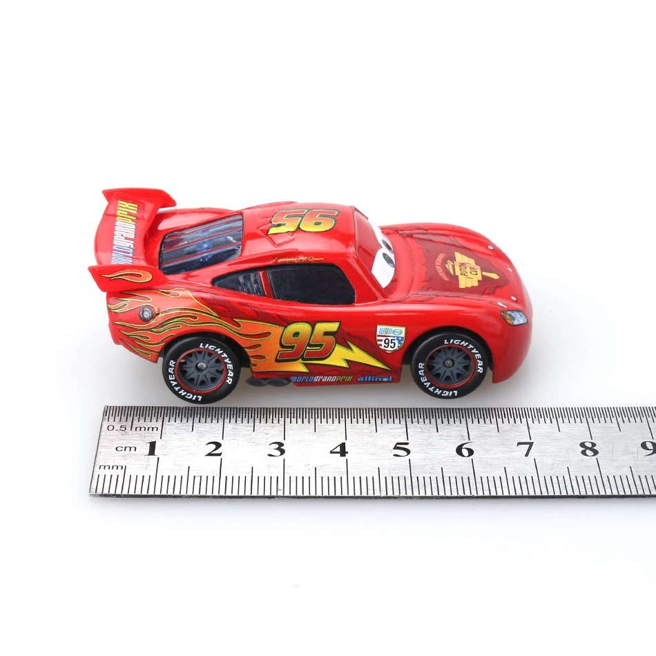 Disney Pixar Cars 2 34 Style Lightning Mcqueen Mater 1:55 Diecast Metal Alloy Model Car Birthday Gift Toys For Children Boys