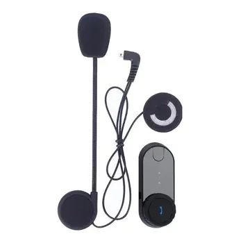 

US Plug Bluetooth Motorcycle Helmet Intercom Interphone Headset Bluetooth Earphone with LCD screen