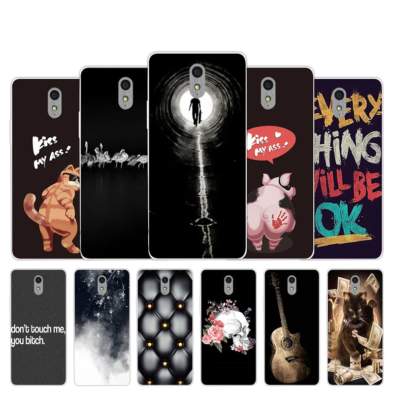 Силиконовый чехол для Lenovo Vibe P1 M Kiss Design Protector мягкий из ТПУ Для P1m A40 телефона |