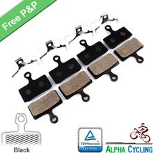 Pastilhas de freio de bicicleta shimano, pastilhas de freio de bicicleta para shimano g01s, m9000, deore xt m8000, slx m6000, m666, m675, deore m615, alfine s700 freio a disco, 4 pares