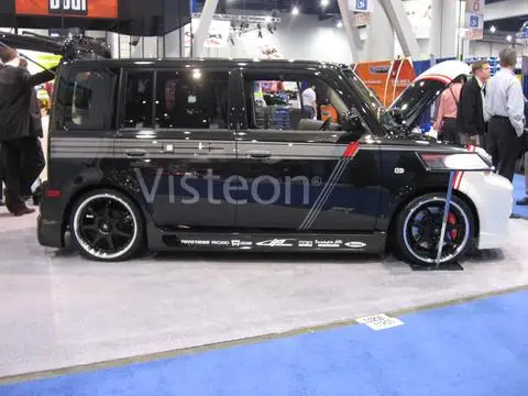 Для Toyota Scion BB XB NCP XP30 (2004 2005) FRP стекловолокно JP накладка фары/передний гриль (Facelifted)
