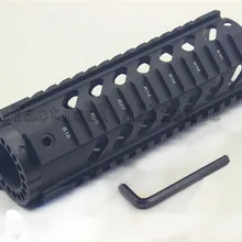Тактический 7 ''дюйма свободном Quad AR. 223/5. 56 направляющая для ствольной накладки AR-15 M16 M4 Handguard RAS Пейнтбольный Принадлежности для охоты