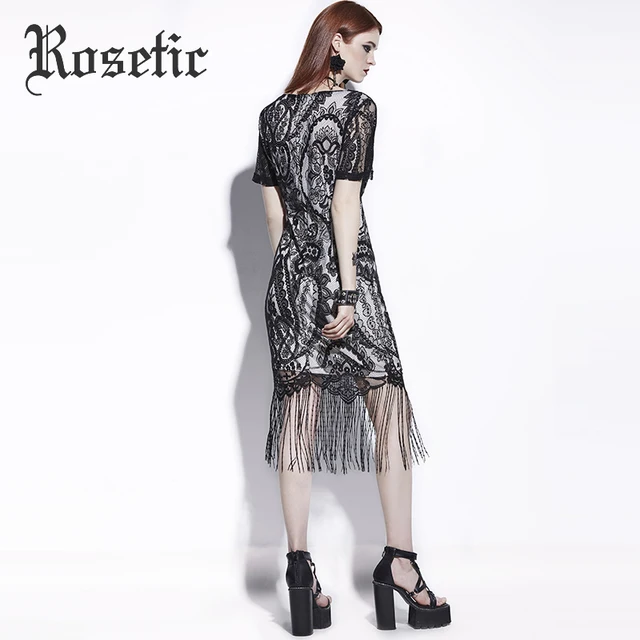 gothic bodycon dress