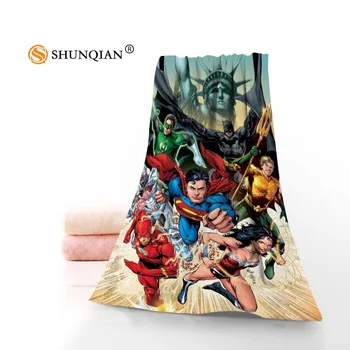 

New Custom Superman Prime Towel Printed Cotton Face/Bath Towels Microfiber Fabric For Kids Men Women Shower Towels A8.8