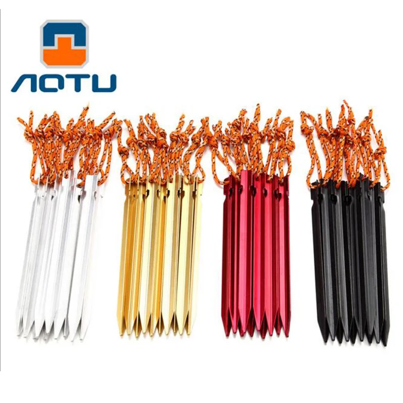 Hot Sale 10 pcs 700I Aluminum Professional Tent Stake