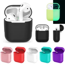 New Soft Silicone Case For Apple Airpods Shockproof Cover For Apple AirPod Cases Ultra Thin Air Pods Protector Headphone Case