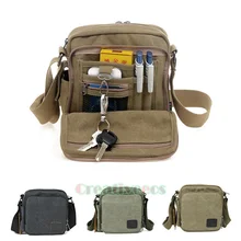 Новая мужская модная парусиновая сумка через плечо, повседневный портфель, деловая Многоцелевая сумка, сумка