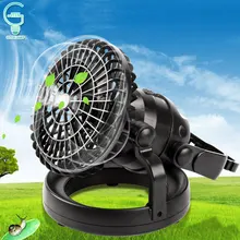 Портативный вентилятор, походный фонарь, наружный подвесной фонарик с питанием от батареи/USB Перезаряжаемый фонарь для кемпинга, фонарь для пешего туризма