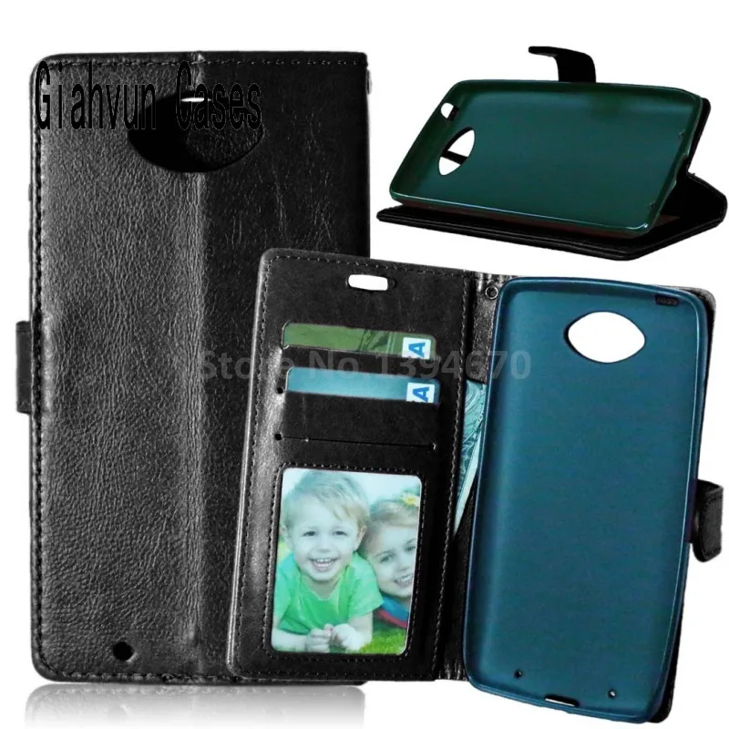 

For Motorola Moto Droid Turbo XT1254 capa para back cover phone case Leather Stand Photo folder Wallet back shell Cover Case
