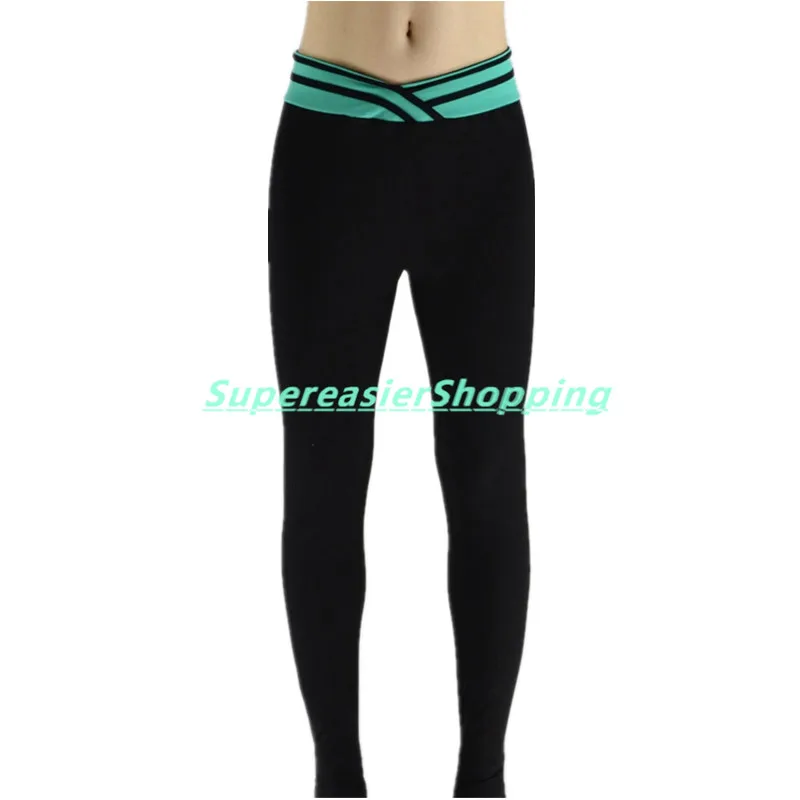 Maoxzon Womens Letter Print Casual Fitness Slim Leggings