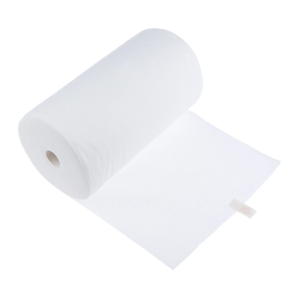 90x Non-Woven Headrest Paper Roll Spa Feet Drying Table Cover Tattoo Supply 26x70cm