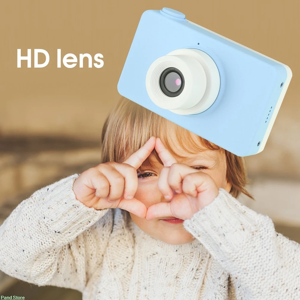 

2 Inch 2MP 1080P Mini Camera Digital Camera for Kids Baby Cute Cartoon Multi-function Toy Camera Children Best Gift