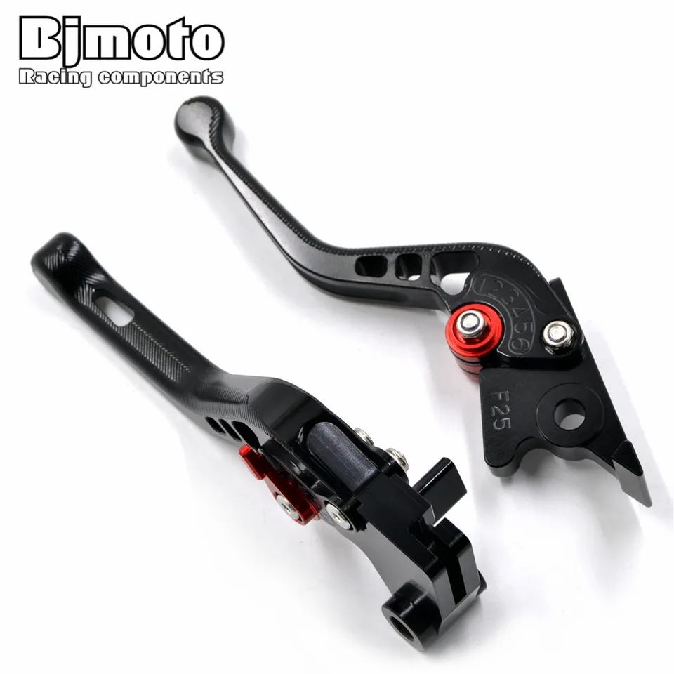 Motos Palancas de Embrague y Palanca de Freno Para F800GS//Adventure F800R F800S F800GT F800ST F700GS F650GS-Negro+Negro+Rojo+Rojo