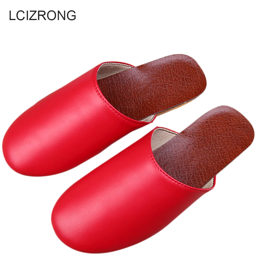 leather cadya slipper