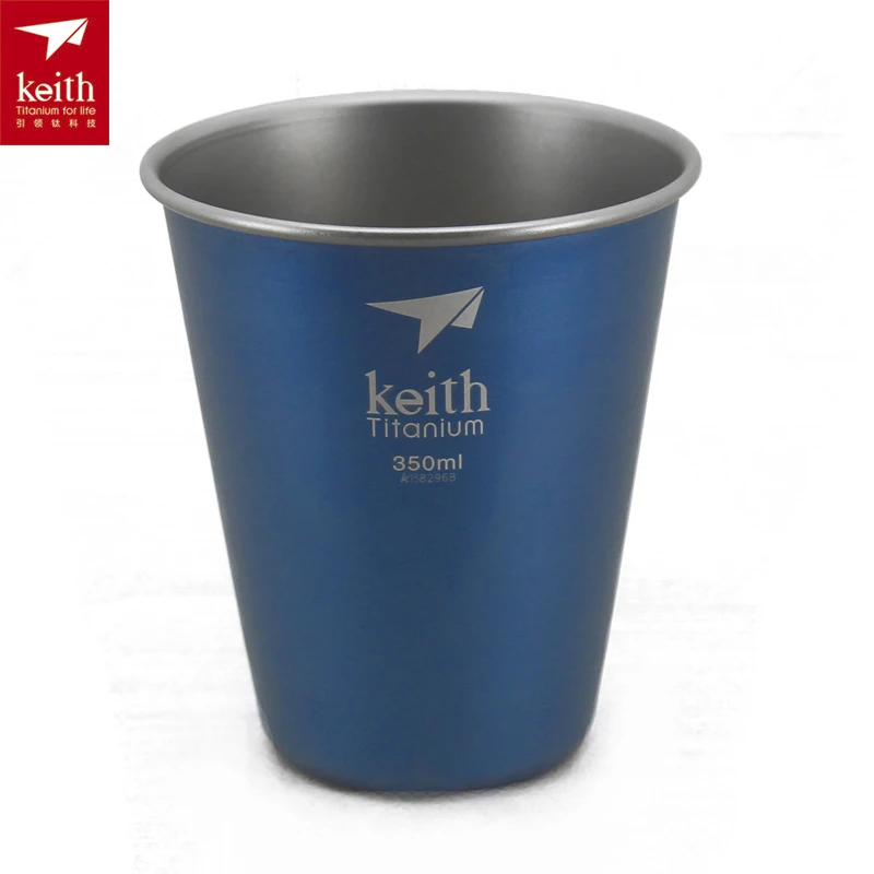 Keith Titanium Copa al aire libre taza portable al aire libre taza
