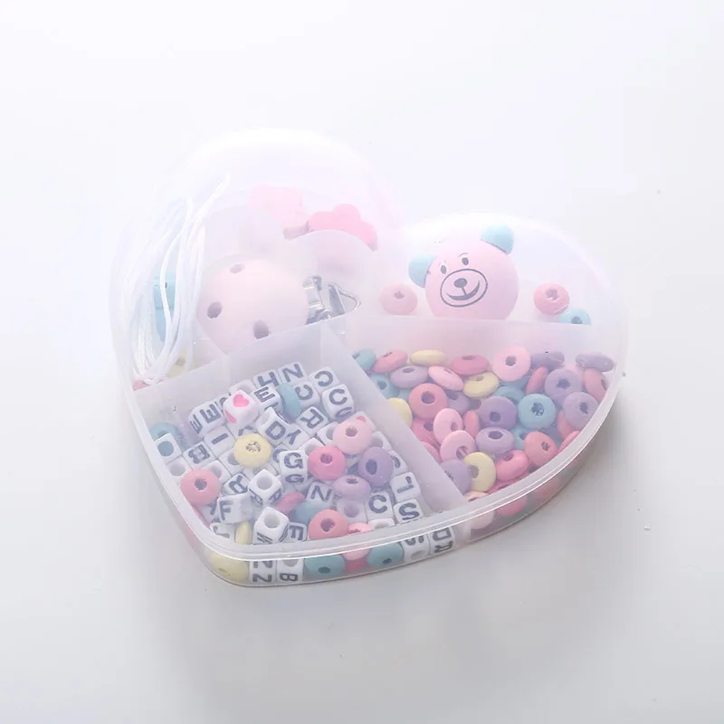 Деревянные бусины DIY соска клип ребенка цепь кормления комфортный зажим