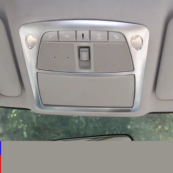 

3PCS /SET Matte Silver Interior Modification Accessories Decorated Reading Light Frame For Nissan X-Trail 2014-2017 Z2EA684