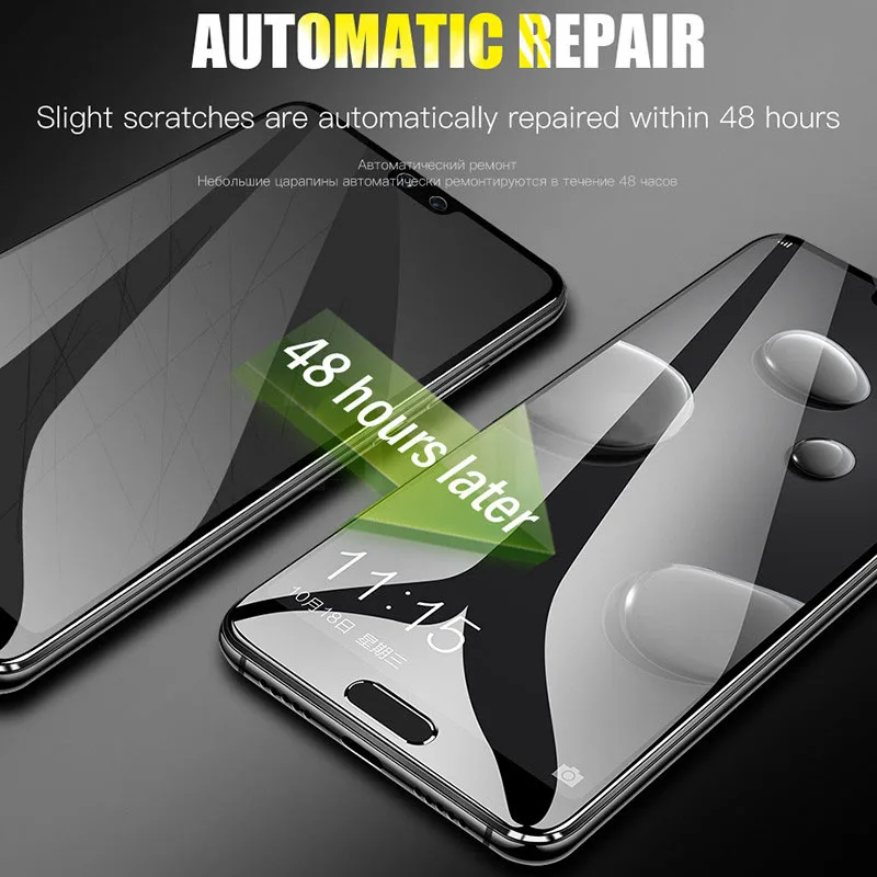 9D Full Cover Hydrogel Film For Xiaomi Mi 9 Mi 8 Lite SE 6 Mix 3 Max 3 Note 3 Soft Screen Protector Film Redmi Note 7 6 Pro 7