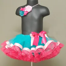 Hot Retail Baby Girls Lace Bottom CakeTutu Skirt Infant 3Layer Chiffon Ballet Dance Pettiskirt with Ribbon Bow Kids Party Tutus