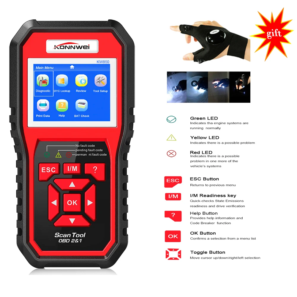 KW850 obd2 code reader Scanner scanner obdii Auto Car Diagnostic Scanner auto check diagnostic tool Erase Errors KW850 obd2 code reader Scanner scanner obdii Auto Car Diagnostic Scanner auto check diagnostic tool Erase Errors