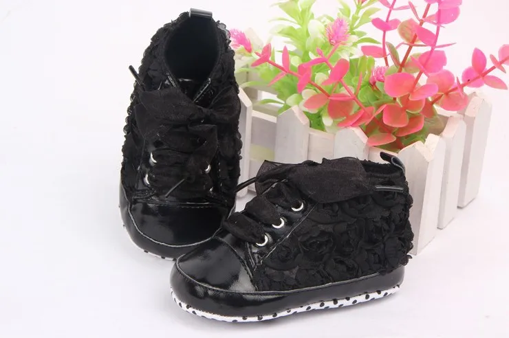En primer lugar los caminantes bebé niños niño de zapatos de bebé Sapato Infantil niños Rosa flor suela suave zapatos de chica de nuevo En primer lugar los caminantes bebé niños niño de zapatos de bebé Sapato Infantil niños Rosa flor suela suave zapatos de chica de nuevo