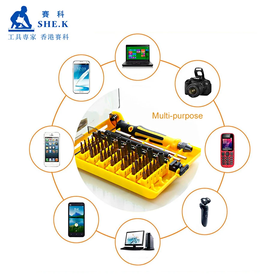 Screwdriver set 6