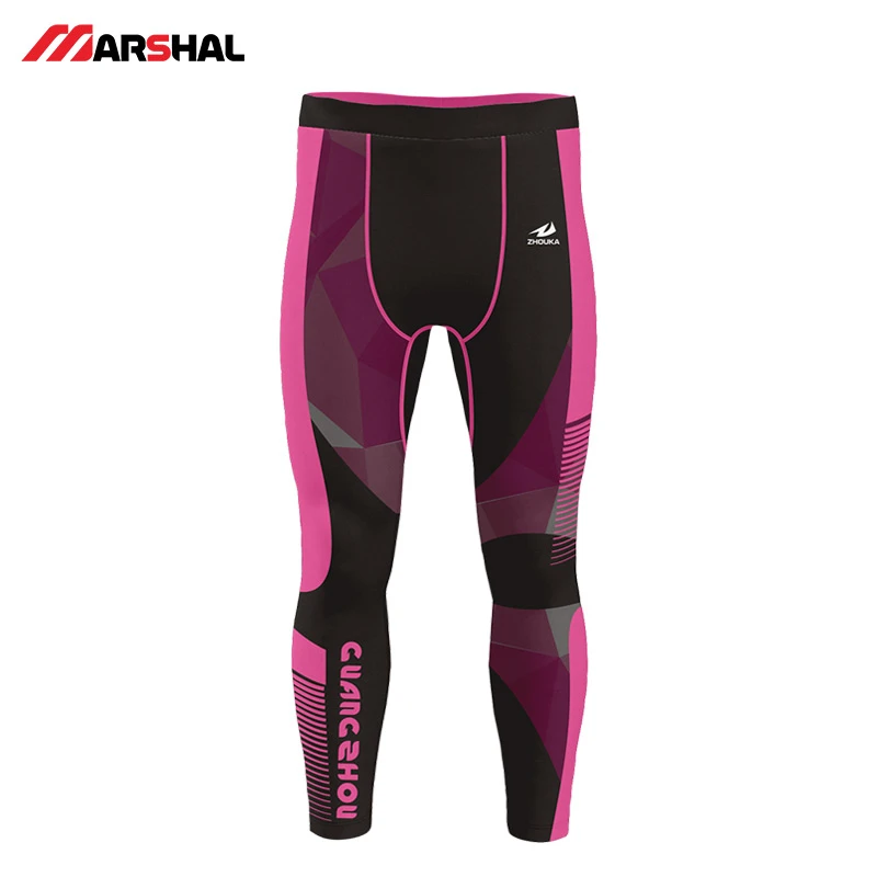 Mens pink compression pants Clearance
