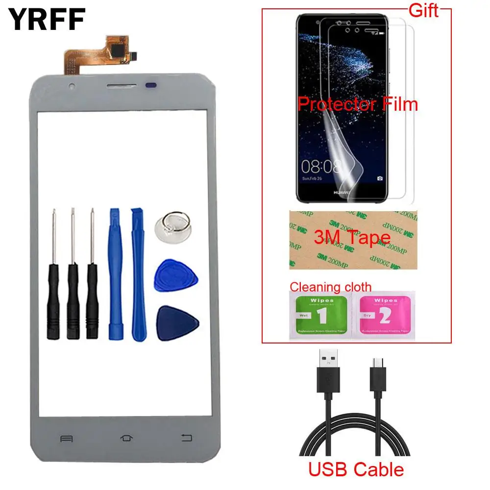 Мобильный сенсорный экран YRFF для BQ BQS-5505 BQS 5505 дигитайзер панель датчик переднее