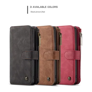

CaseMe Canvas Card Holder Wallet Case Flip Cover For Samsung Galaxy S9/S9 Plus
