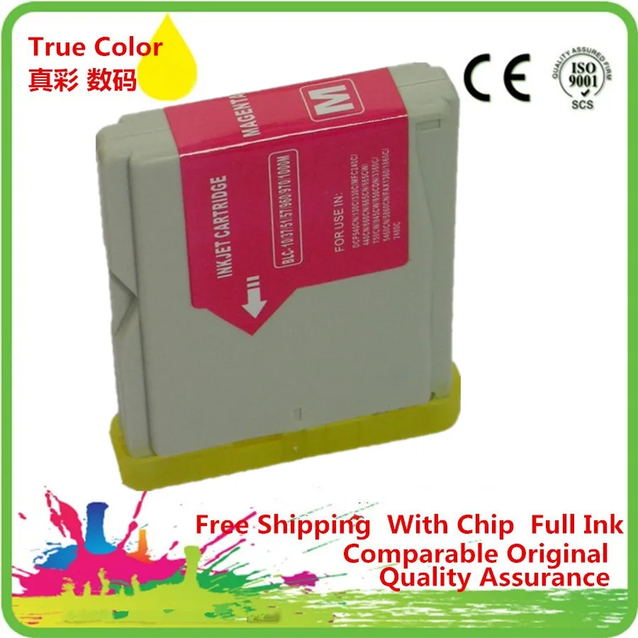 Сменные чернильные картриджи LC 10 37 51 57 960 970 1000 для DCP130C DCP135C DCP150C DCP153C DCP155C DCP157C|ink