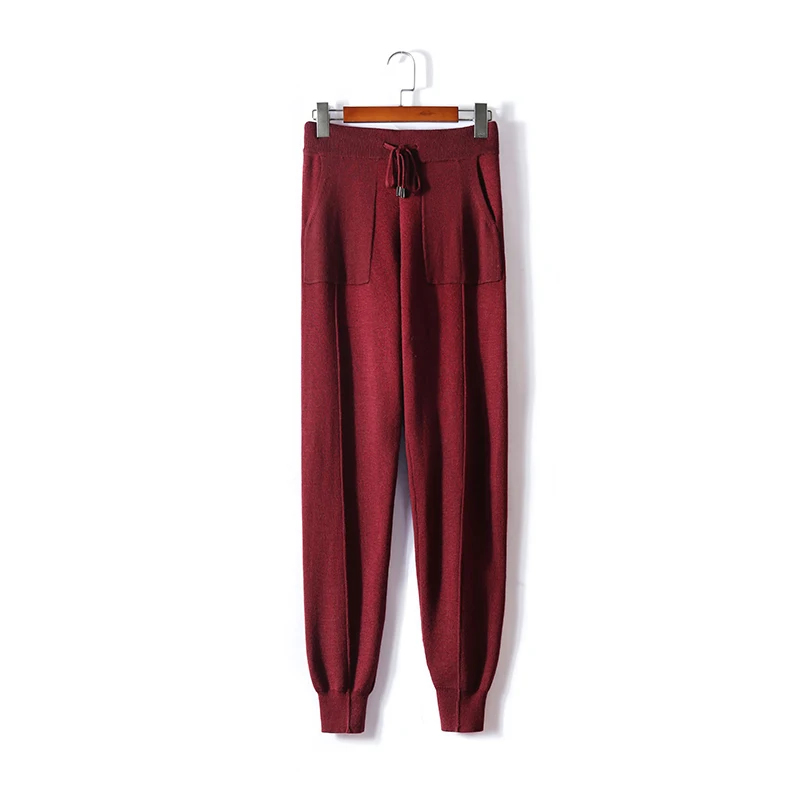 2019 Wol Vadim Vrouwen Broek Vrouwen Speciale Aanbieding Bamboevezel Herfst Nieuwe Casual Wilde Kasjmier Gebreide Broek Taille Stretch Voeten 2019 Wol Vadim Vrouwen Broek Vrouwen Speciale Aanbieding Bamboevezel Herfst Nieuwe Casual Wilde Kasjmier Gebreide Broek Taille Stretch Voeten