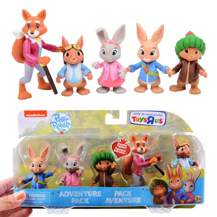 peter rabbit collectible figure set