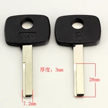 C234 Пластик один Opel пустой ключ