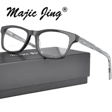 Магия Jing ацетат RX оптическая оправа близорукость очки полный обод ацетат подходит для рецептурных линз унисекс 1821