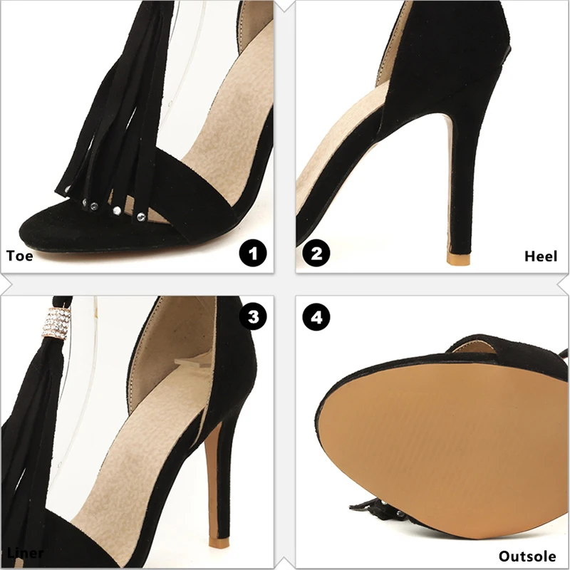Женские босоножки с кисточками на высоком каблуке|high heel summer|sandals dresssummer women shoes |