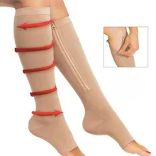 Новинка года; Лидер продаж; 1 пара; удобные мягкие носки на молнии; Компрессионные носки с защитой от усталости; Медицинские носки унисекс