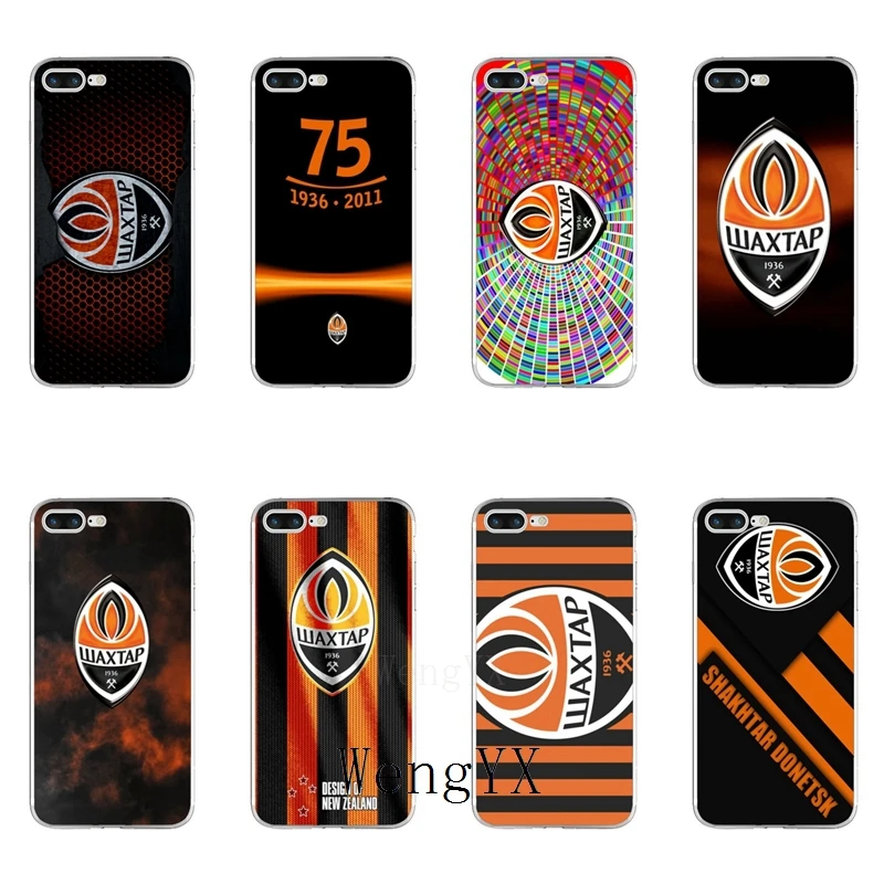 

Ukraine Shakhtar Donetsk Fc Slim silicone TPU Soft phone case For iPhone X 8 8plus 7 7plus 6 6s plus 5 5s 5c SE 4 4s