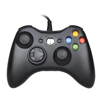 

Black/White USB Wired Gamepad Controller For Xbox 360 Joystick For Official Microsoft PC Game Controller for Windows 7 / 8 / 10