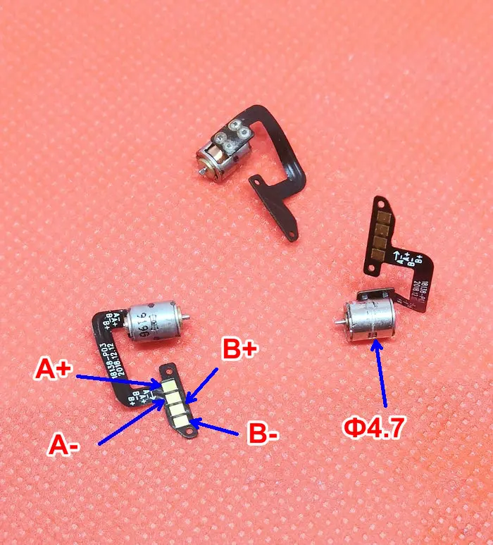 Description Picture 2 of itemMiniature 4.7mm stepper motor, ultra-small stepper motor, mobile phone lens motor