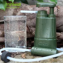 miniwell L610 Pumping Water Filter L610 Filter Replacements Includes Prefilter Carbon Filter and Ultrafiltration Filter