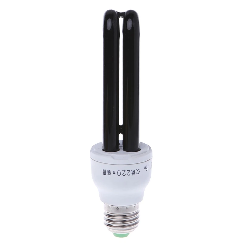 E27 15/20 Вт, 30 Вт, 40 Вт УФ ультрафиолетовые люминесцентные черный светильник CFL светильник Лампа 220V - Мощность в ваттах: 15 Вт