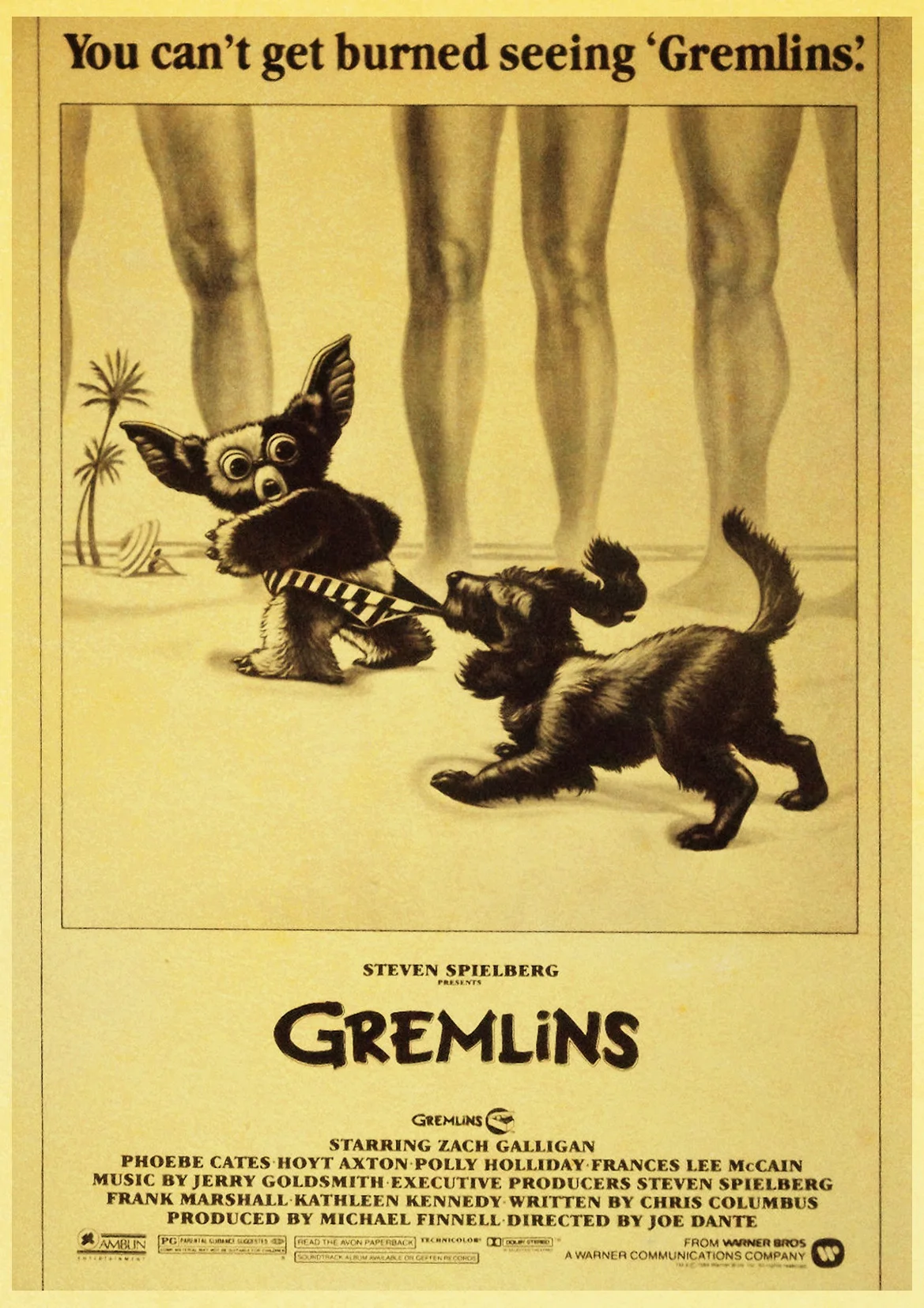 Gremlins киноплакат/Настенный декор/декоративная живопись/Бар плакат/крафт-бумага/Ретро плакат