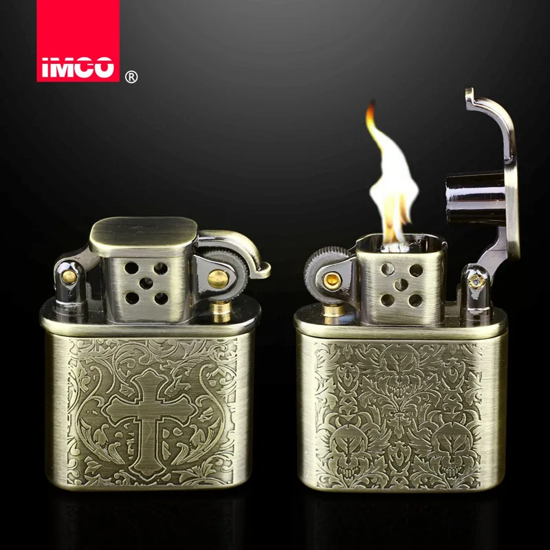 

2018 Retro Design Petrol Lighter Men Gadgets Kerosene Oil Lighter Gas Grinding Wheel Cigarette Retro Cigar Tobacco Bar Lighters