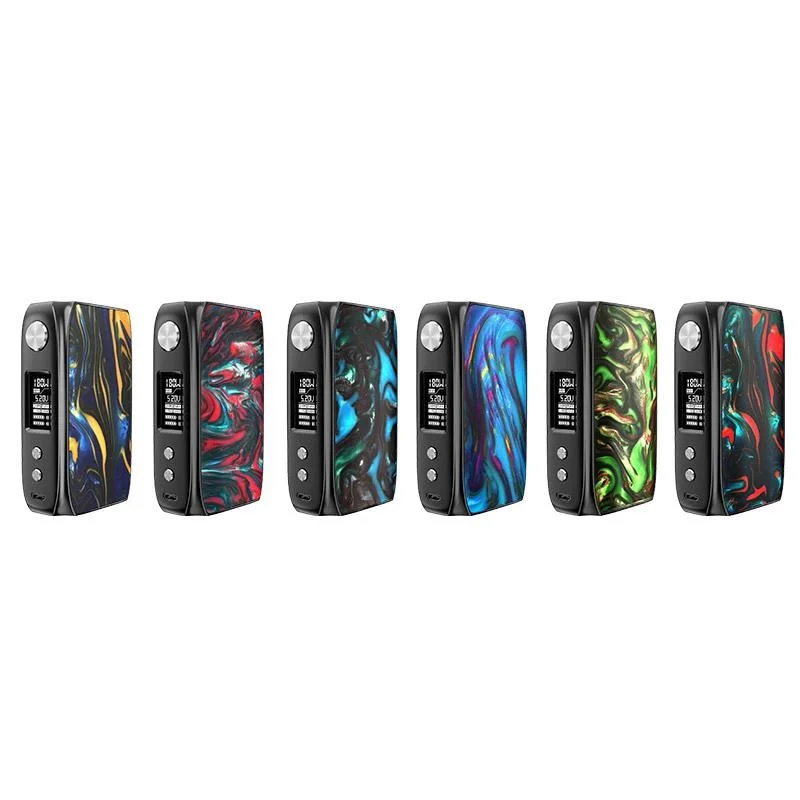

Original Electronic Cigarette Box Mod IJOY SHOGUN UNIV 180W Vape Mods Support Dual 18650 Battery With Display Screen Resin Mod