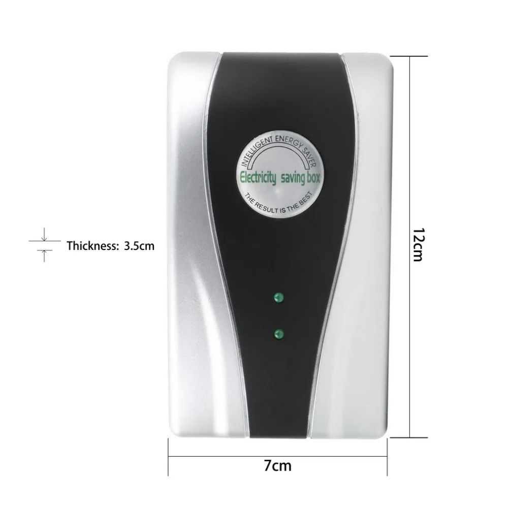 

saving box electricitly Energy Saver 90V-240V Type Power Electricity Saving Box ahorrador de corriente EU/US Plug dropshipping