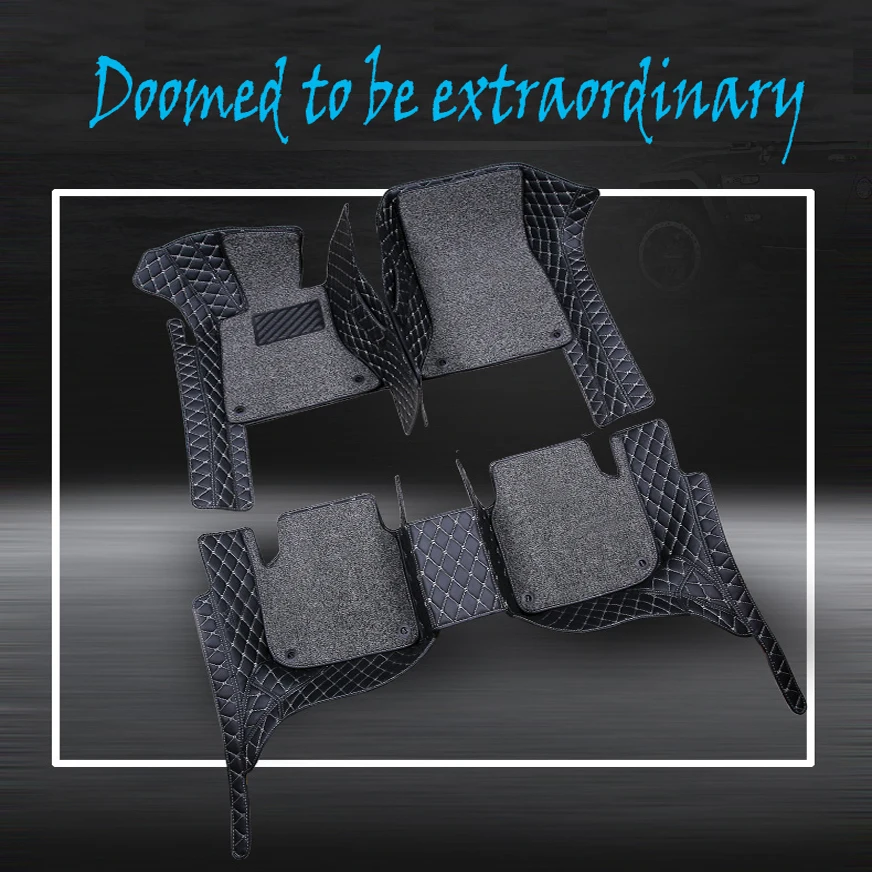 

ZHAOYANHUA Custom car floor mats for Mercedes Benz SMART FORTWO FORFOUR Sprinter vito Viano Maybach s400 styling carpet floor